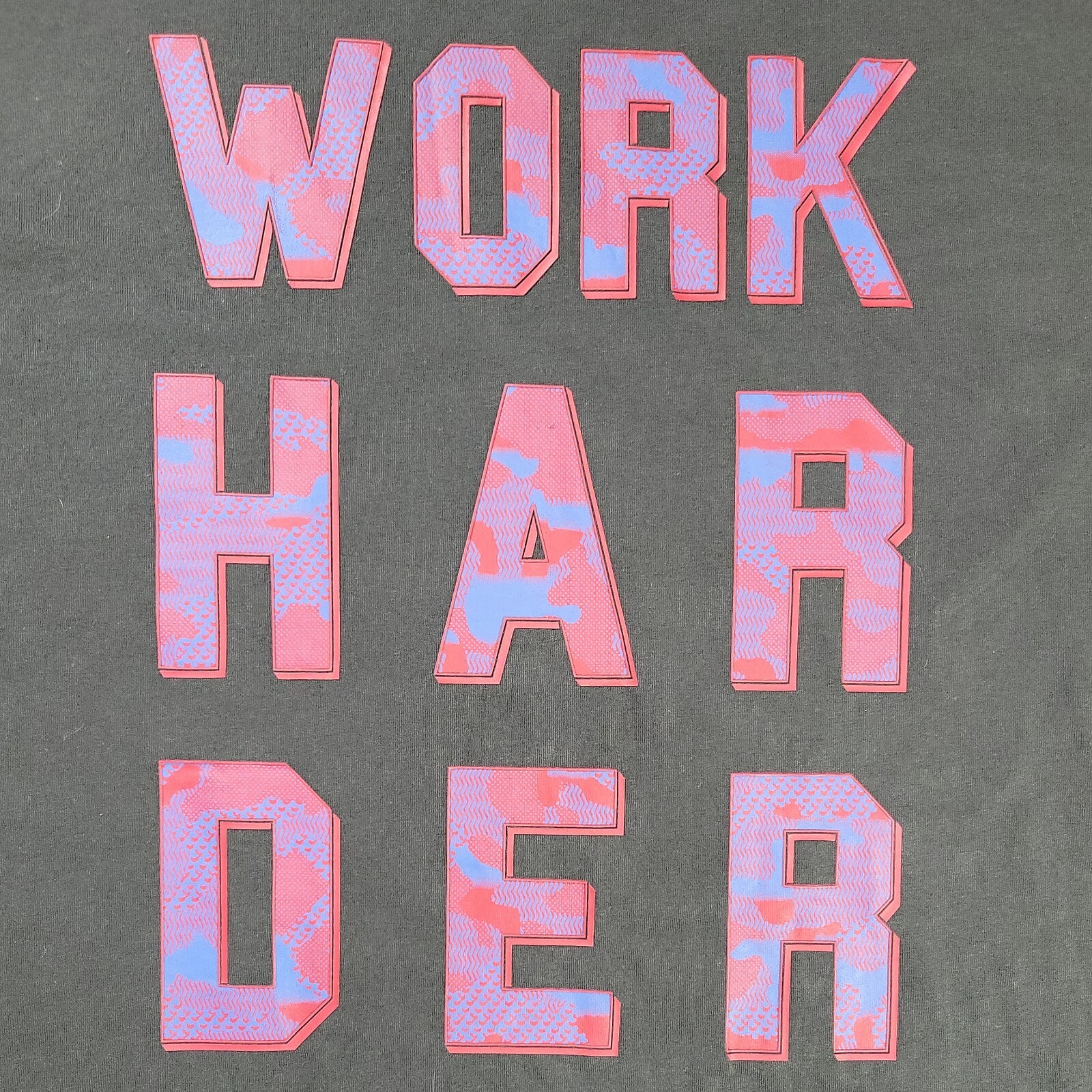 The Foundry Supply Co. Adult Men&rsquo;s T-Shirt 2XL Black Work Harder New