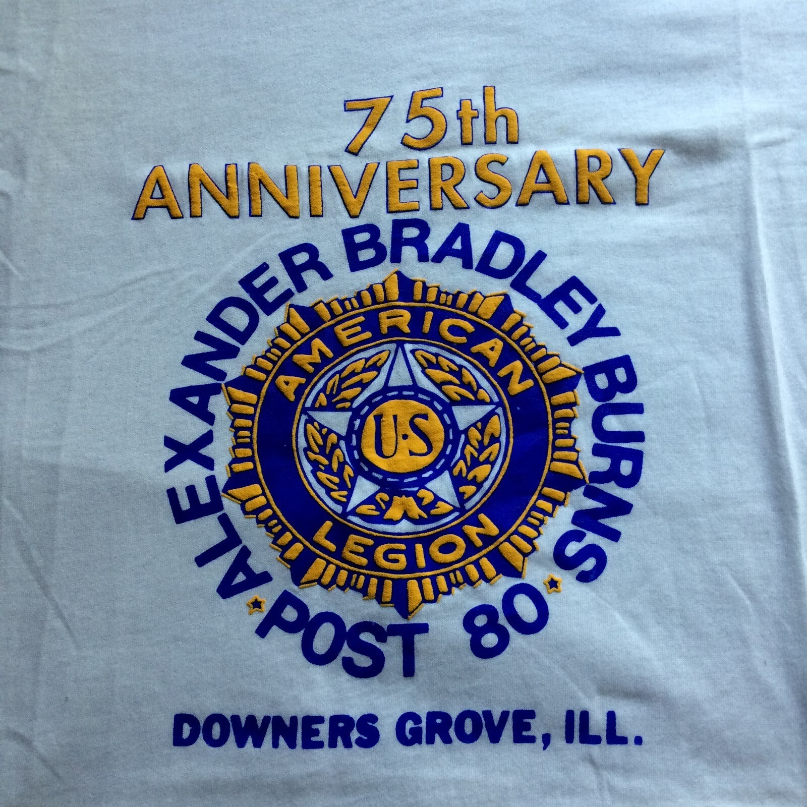 Vintage 1980s Screen Starts American Legion War Veterans USA T-Shirt Size Large