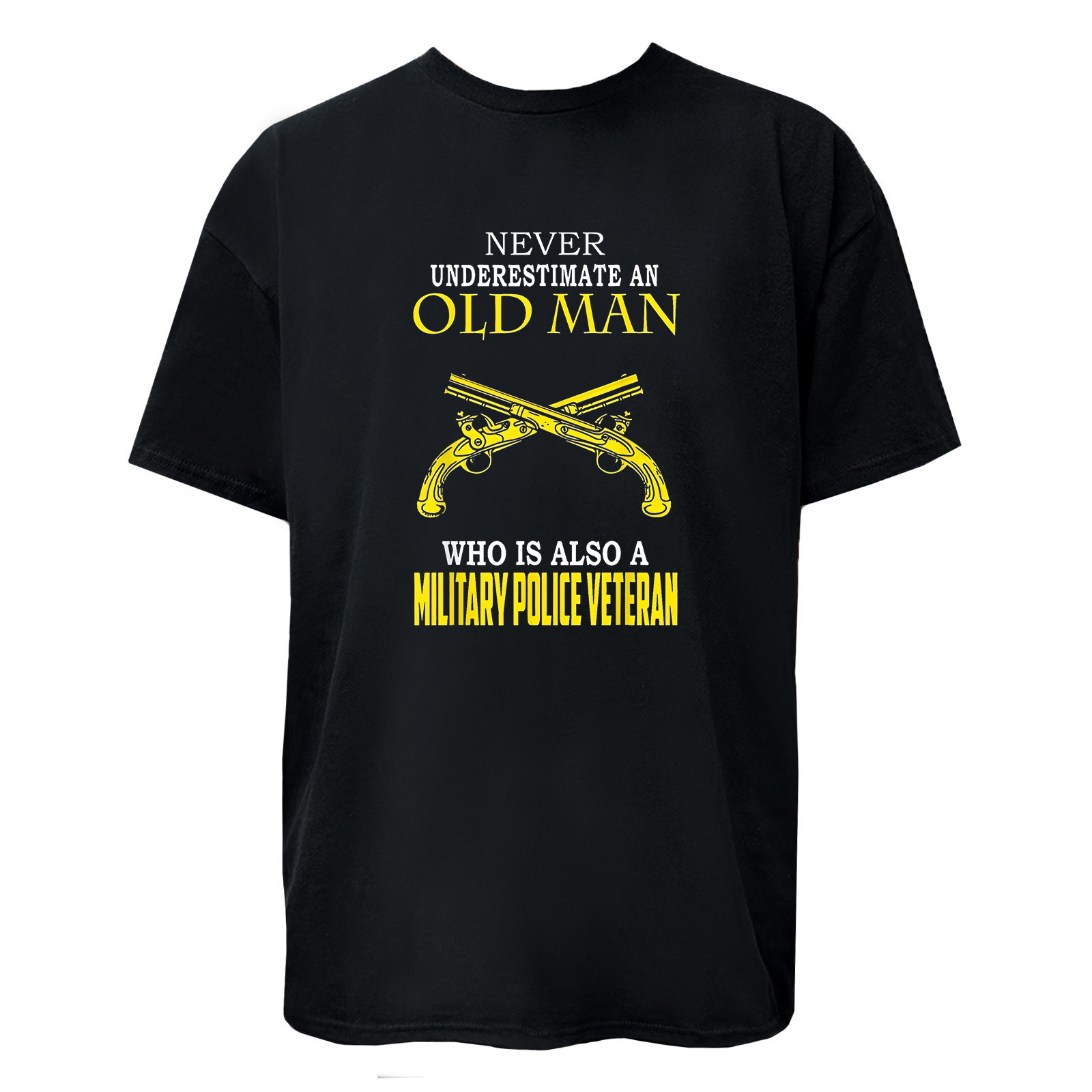 Old Man Military Police Veteran T-Shirt / Hoodie / Sweatshirt Unisex Women Men