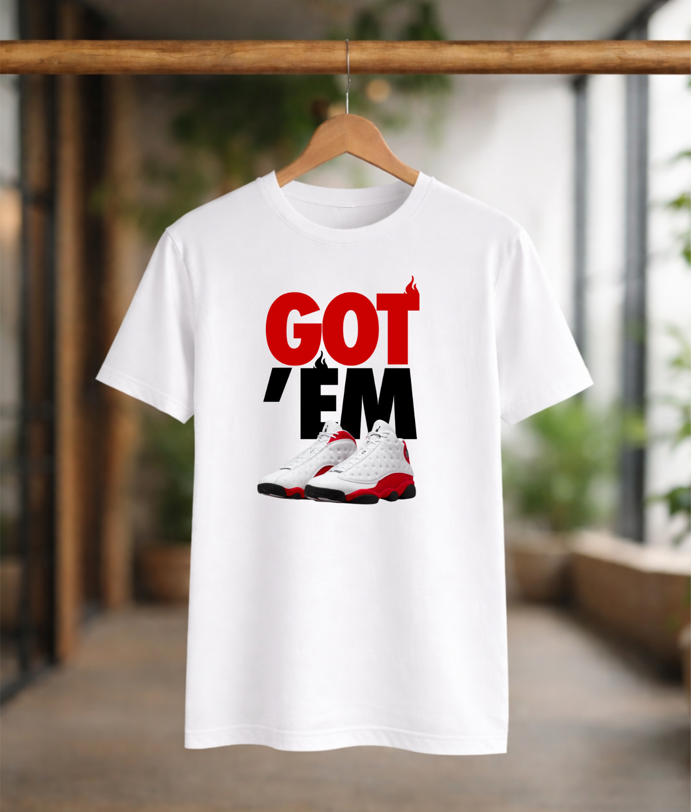 Shirt To Match Jordan 13 Chicago – GOT&rsquo;EM Unisex Sneaker Match Shirts