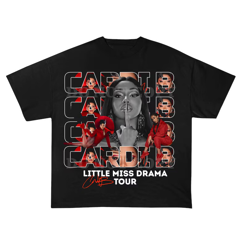Cardi B Inspired Shirt | Am I The Drama | Little Miss Drama Tour