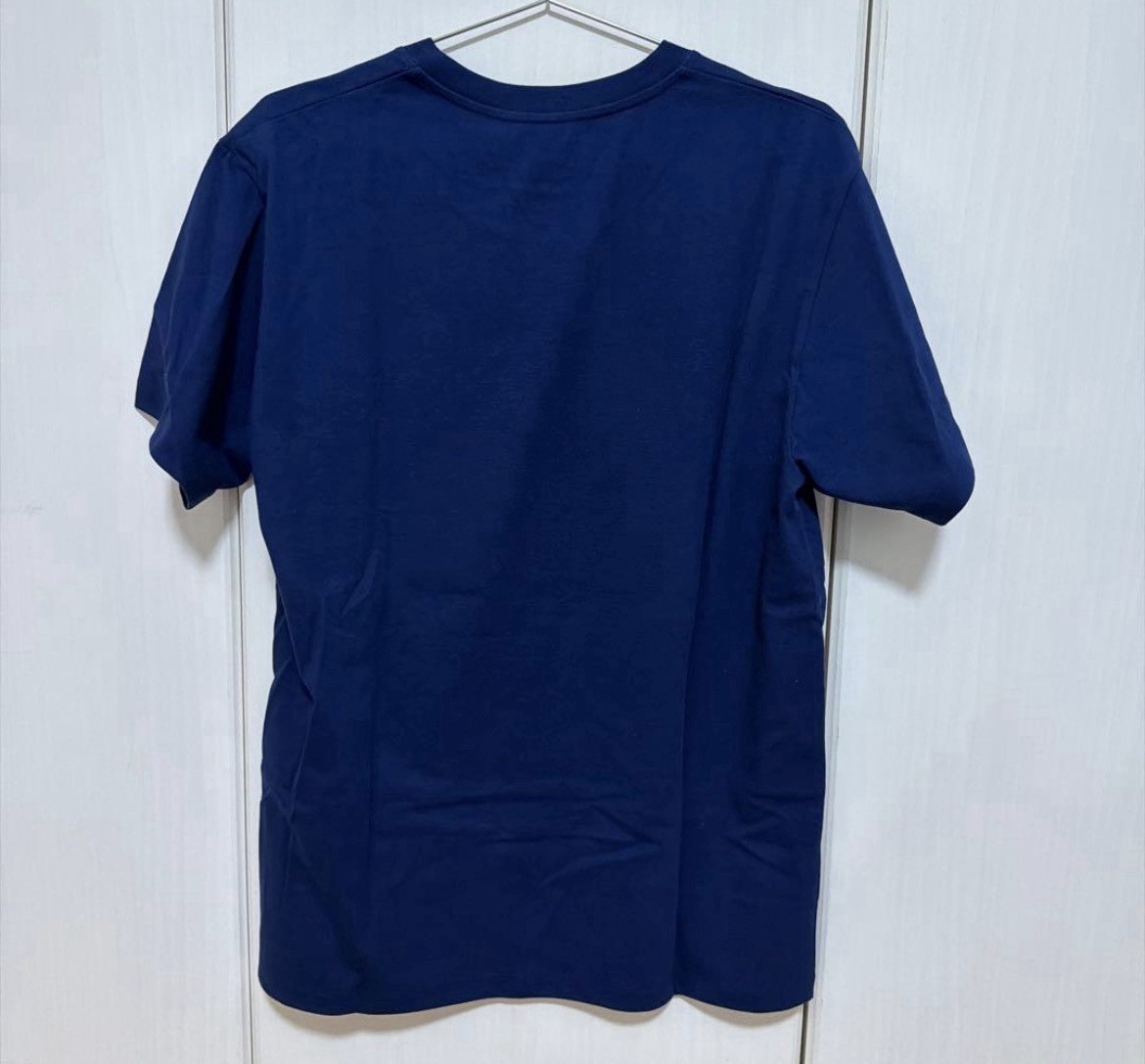 Gucci adidas Collaboration Trefoil Logo T-Shirt Navy Blue Size XXS NWT Japan