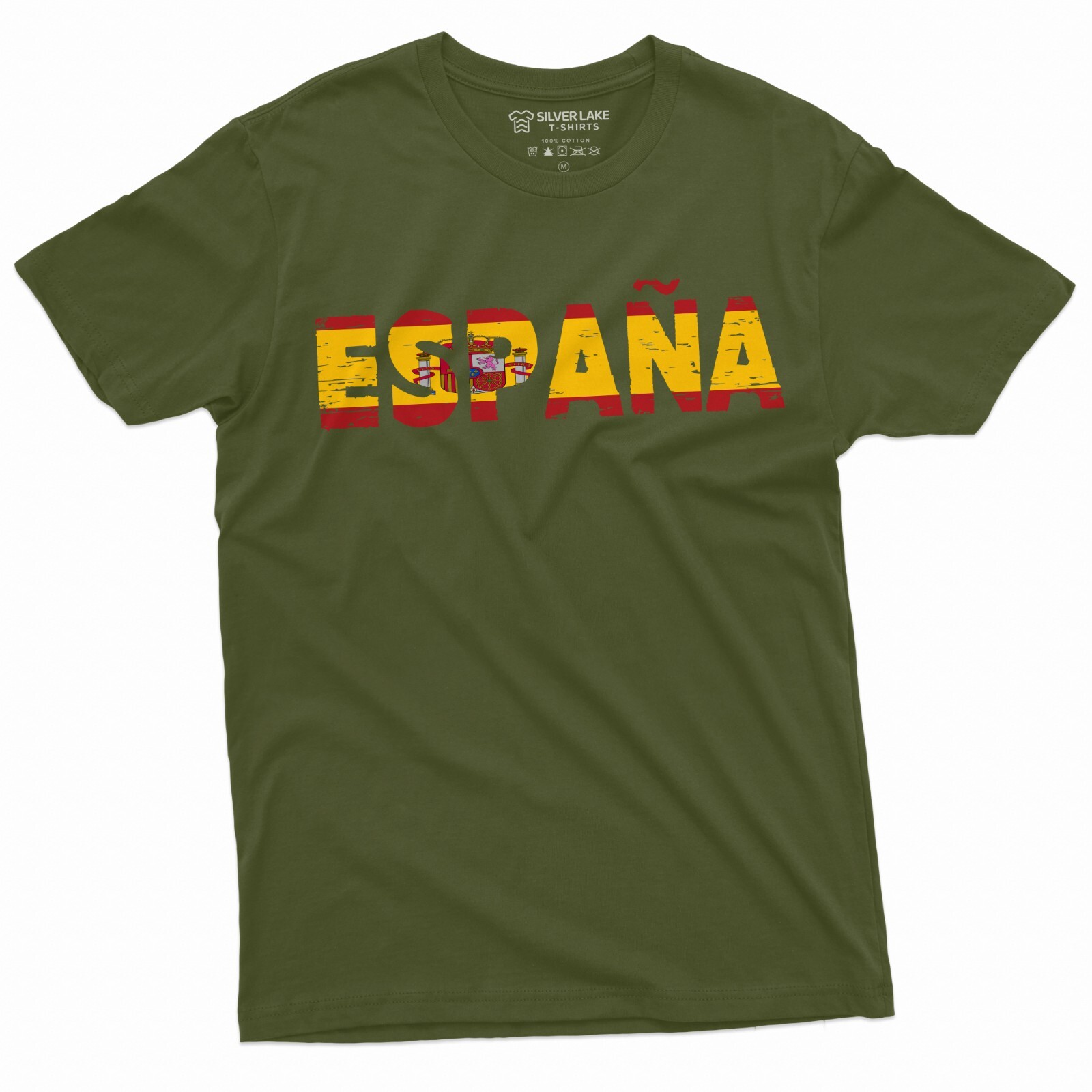 Spain Tshirt Espana Tee EspaÃ±a Football Soccer tee Spanish Flag Patriotic shirt