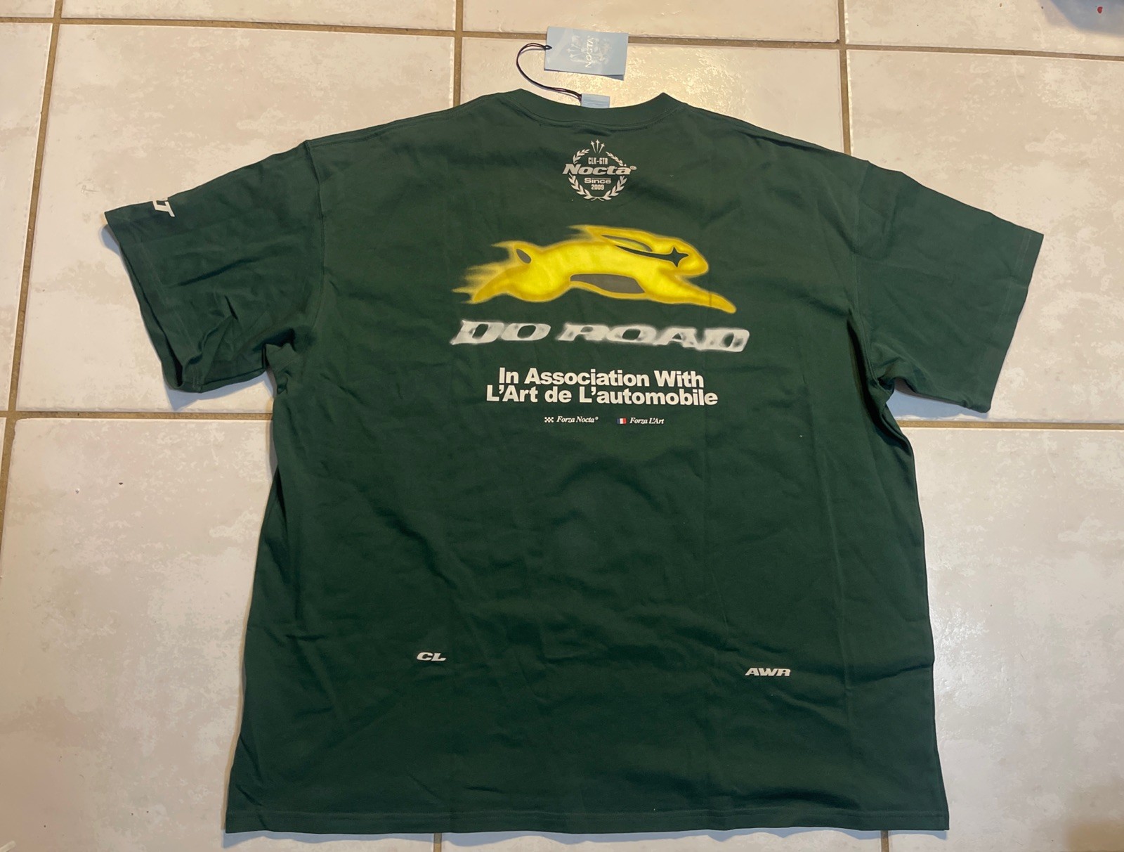 NWT NIKE x NOCTA Drake L&rsquo;Art Burrow T-Shirt Pro Green FD2205-397 Men’s 2XL