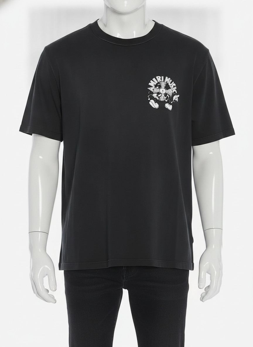Amiri Men&rsquo;s Music Record T-Shirt Size M