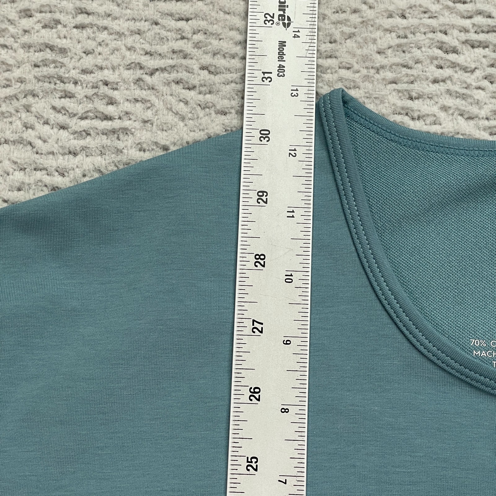 BYLT Drop Cut LUX Long Sleeve Stretch Blue Shirt Men&rsquo;s Large NWT