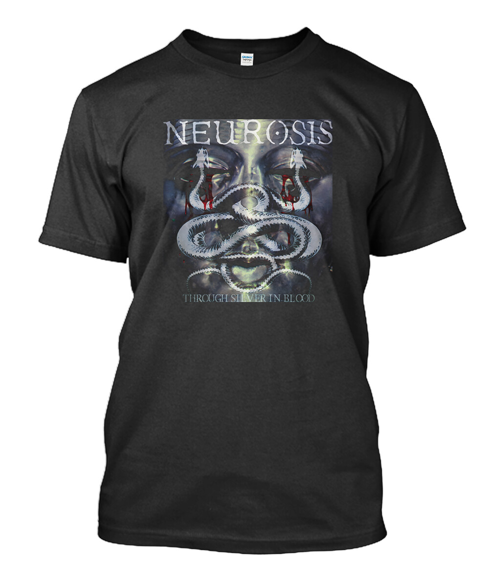 NWT Neurosis Through Gift Black Mens T-shirt size S 5XL
