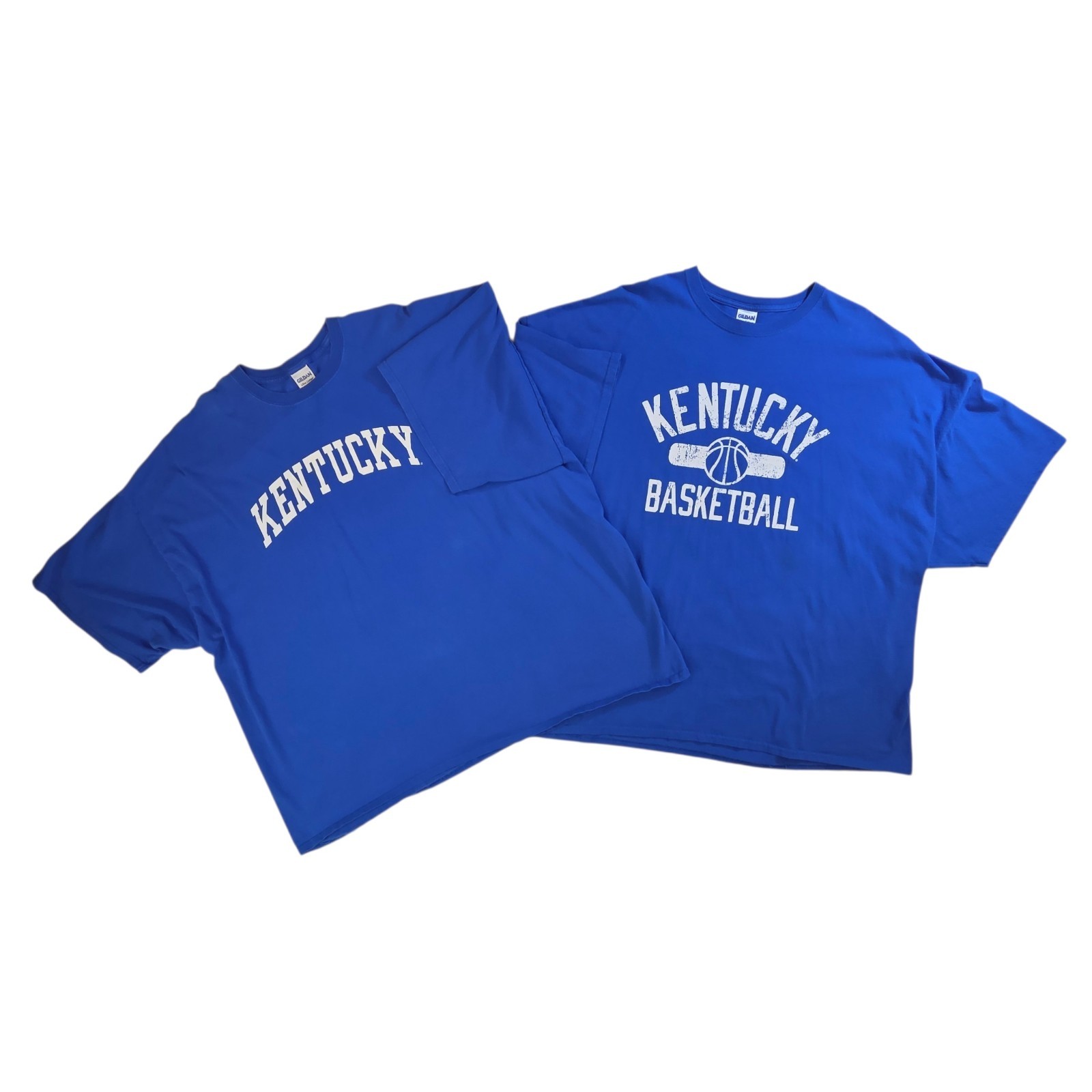 2 Kentucky Blue Tees Men&rsquo;s 5XL Plus Size Shirts Big & Tall Basketball Wildcats