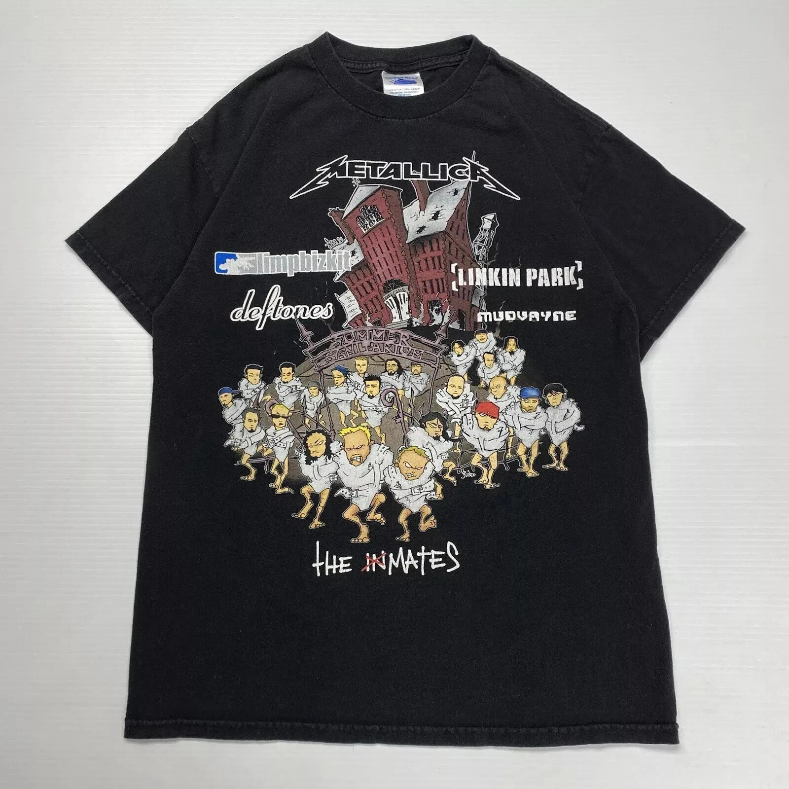 Summer Sanitarium Tour 2003 Graphic T-Shirt, Black Rock Reprint TRENDING T&rsquo;SHIRT