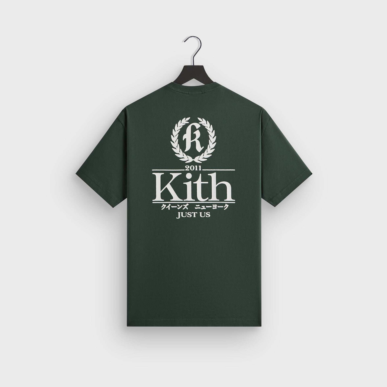 SS25 KITH INSIGNIA LOGO TEE COTTON UNISEX