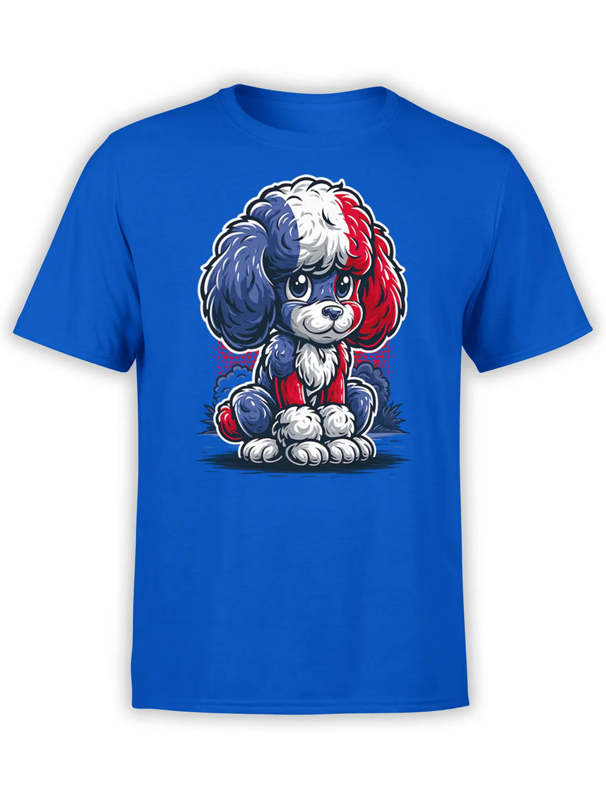 Patriotic Pup Poodle T-Shirt | Unisex