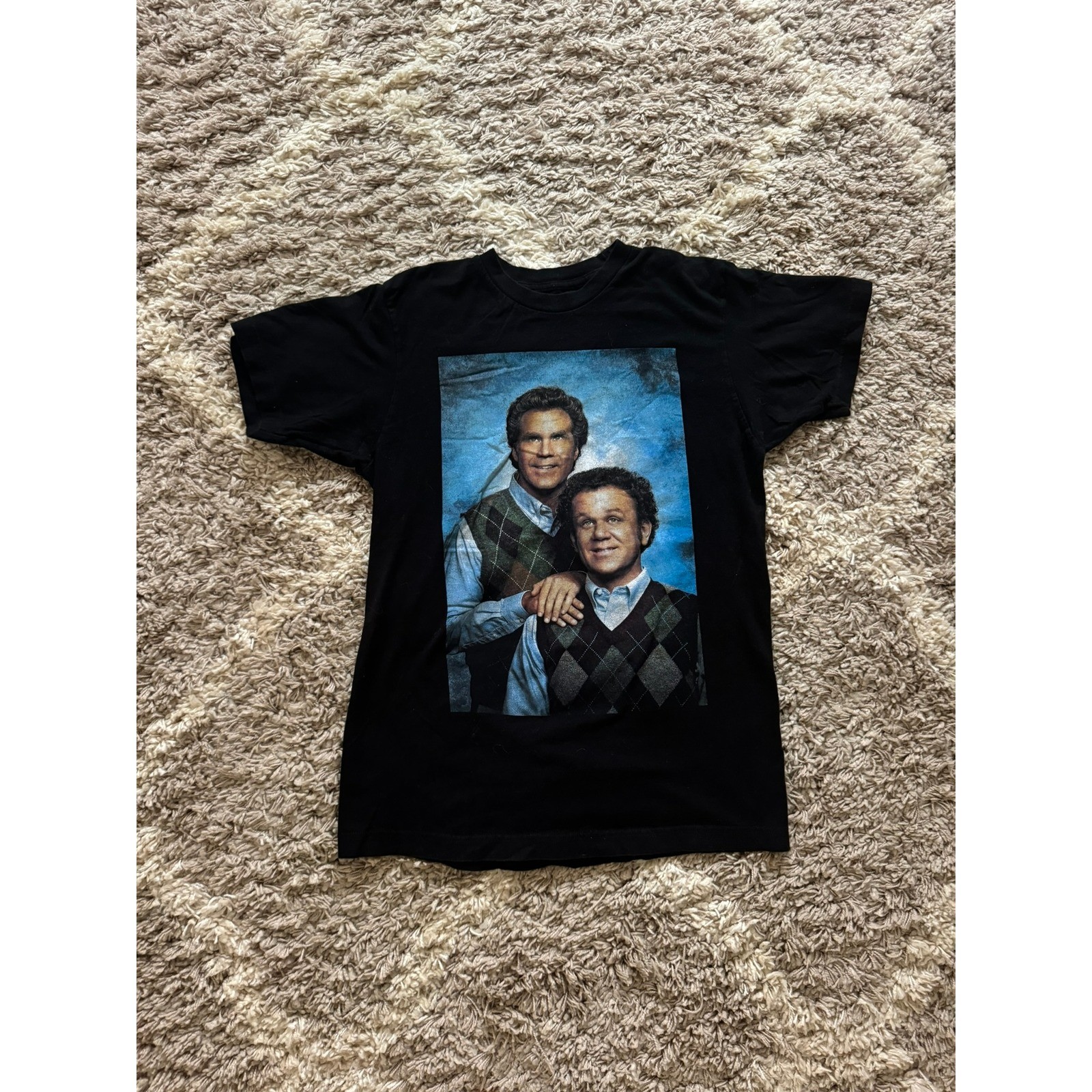 Step Brothers Movie Graphic T-Shirt Black Will Ferrell Mens M