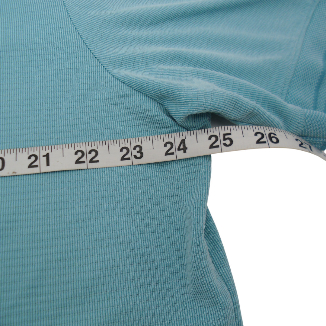 Tommy Bahama Island Zone Shirt Men&rsquo;s XL Turquoise Polo Golf Short Sleeve