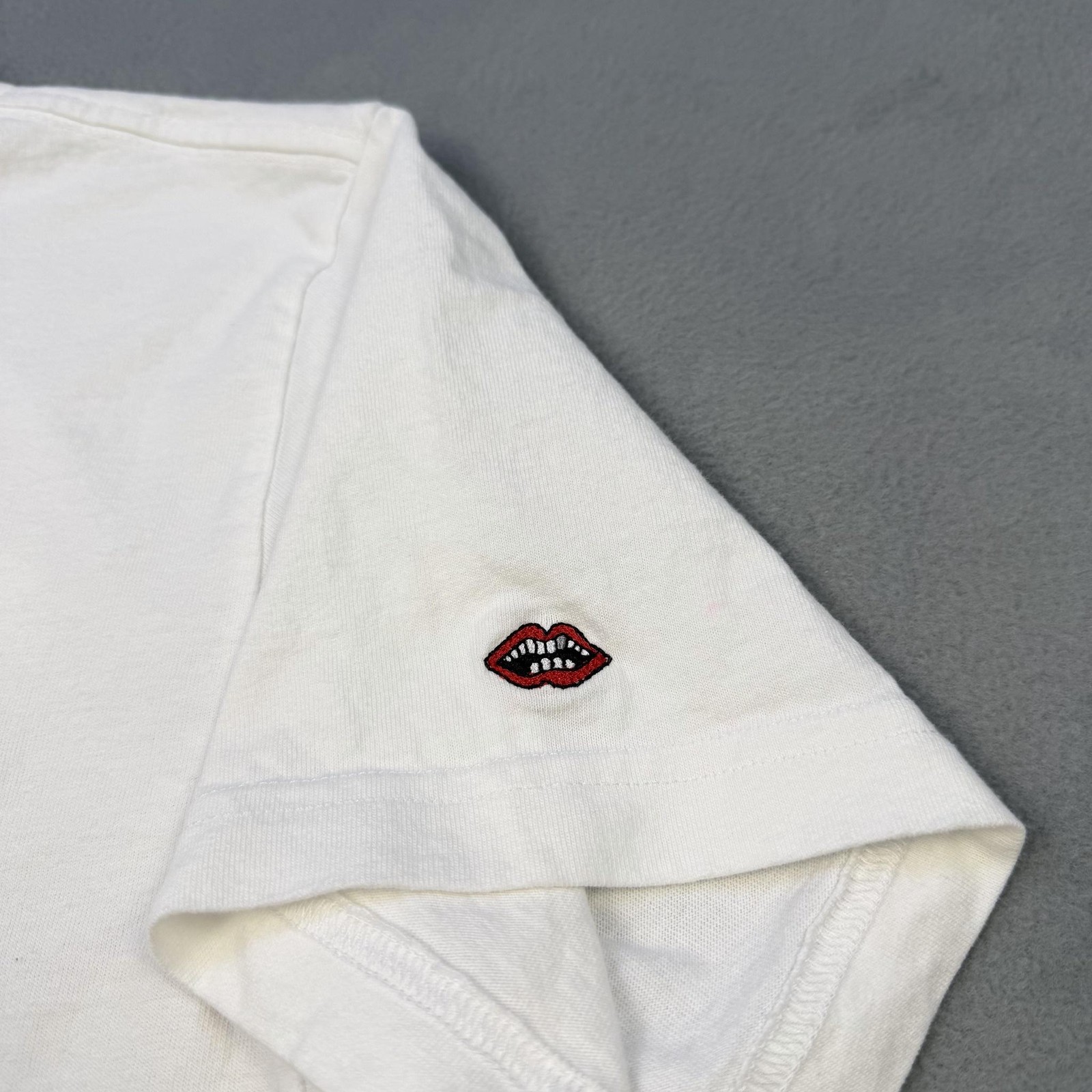 Chrome Hearts Shirt Mens Large White Matty Boy American Flag Pocket Patriotic