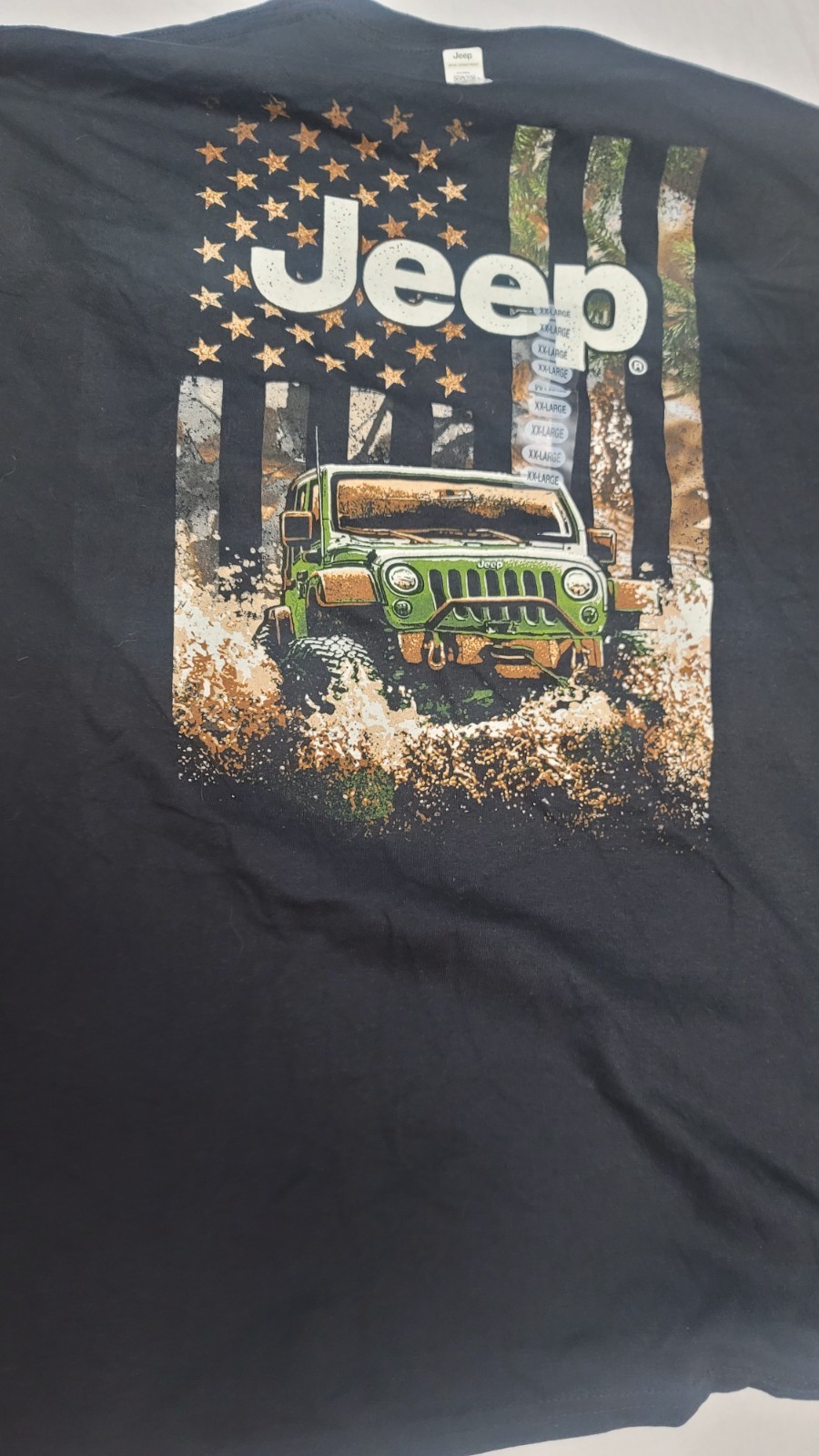 Jeep Freedom Outdoors Men&rsquo;s Short Sleeve T-Shirt Adult Size XXL NWT