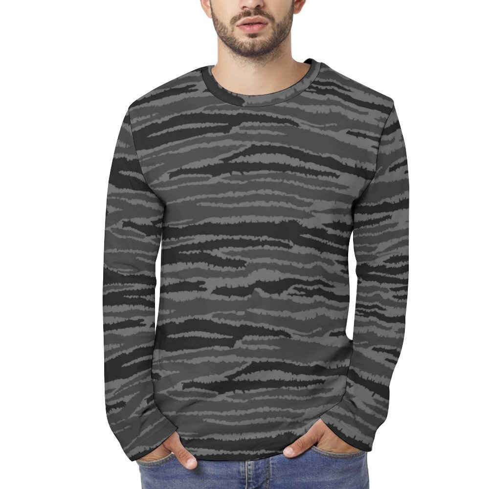 Sri Lanka LTTE Black Tiger&rsquo;s Cactus Camo long sleeve T-Shirt S to 5XL FREE SHIP