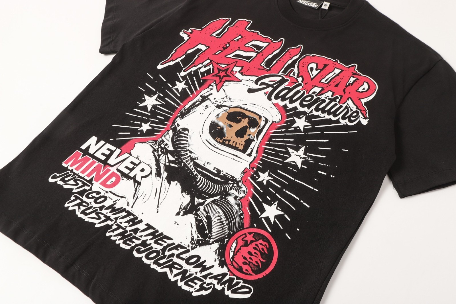 Graphic Hellstar tee shirt Men&rsquo;s Black Cotton NEW