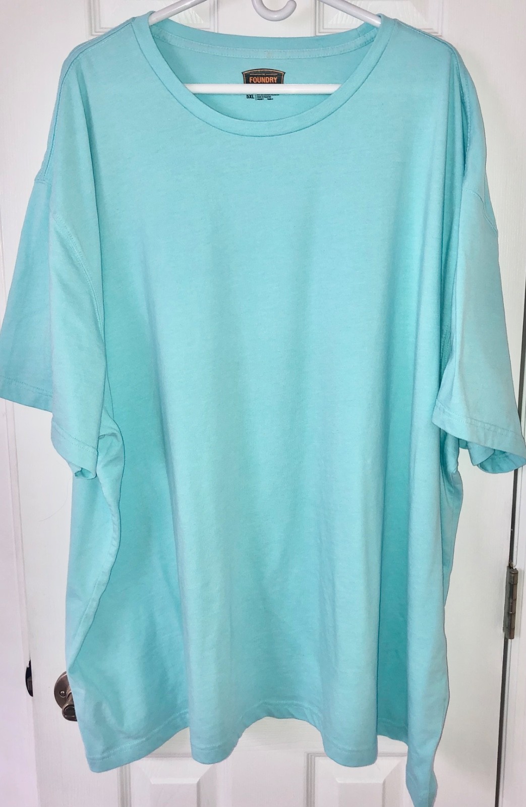 Foundry Supply Co. Turquoise Blue T-Shirt, 5XL
