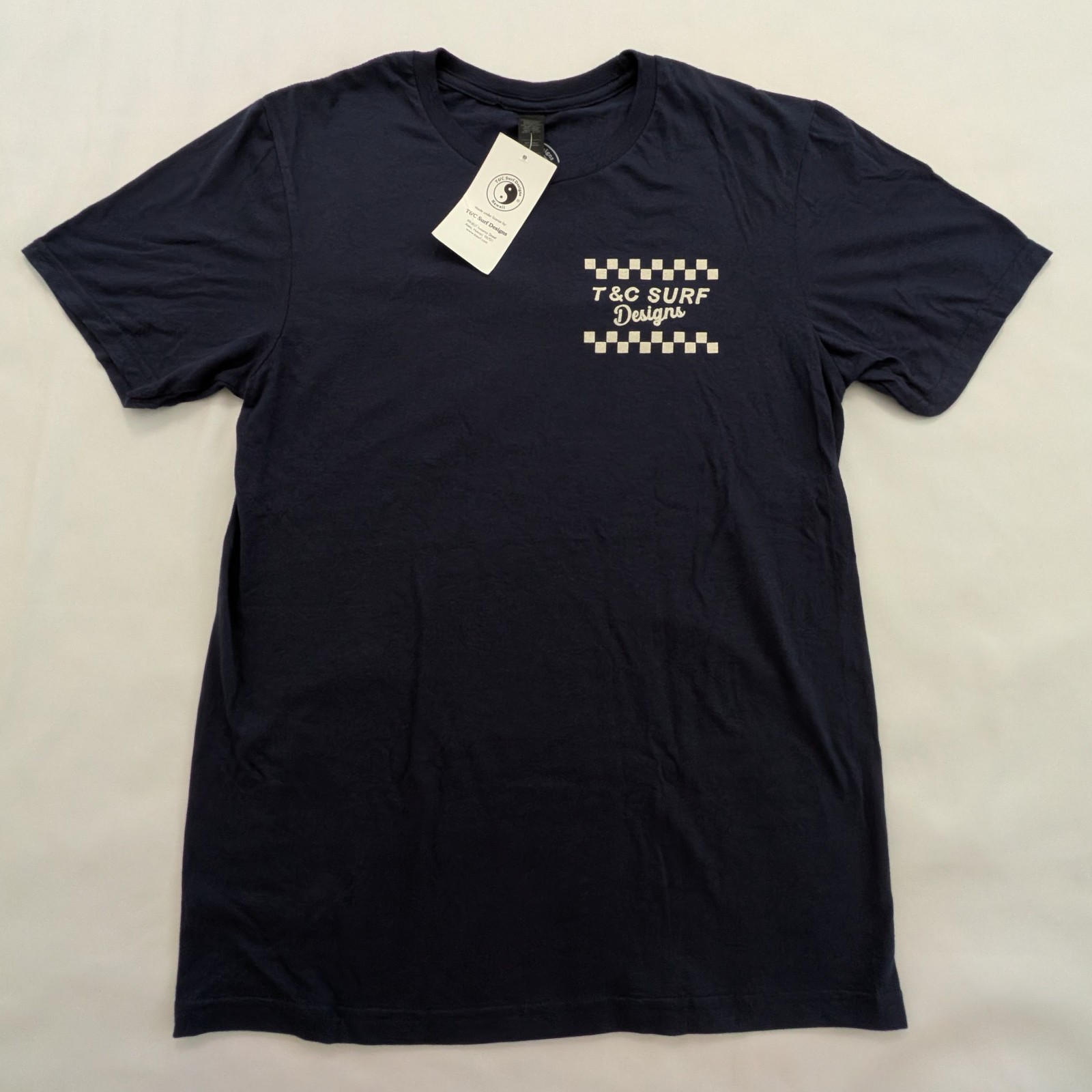 T&C Town Country Surf Hawaii Volkswagen VW Men&rsquo;s Navy Blue Shirt Small S – NWT