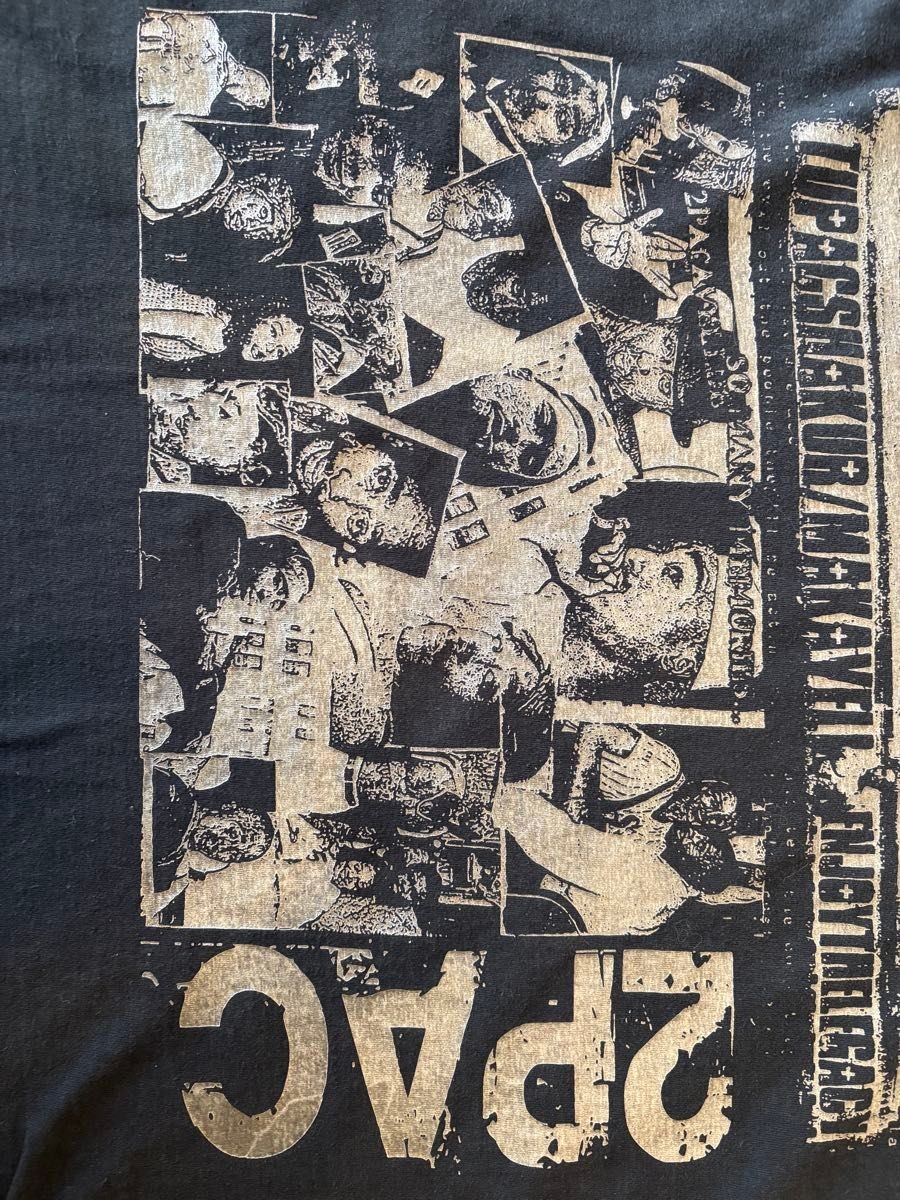 [Rare 2XL] Vintage 2Pac Pro Power T-Shirt – Embroidered Logo – Oversized Fit