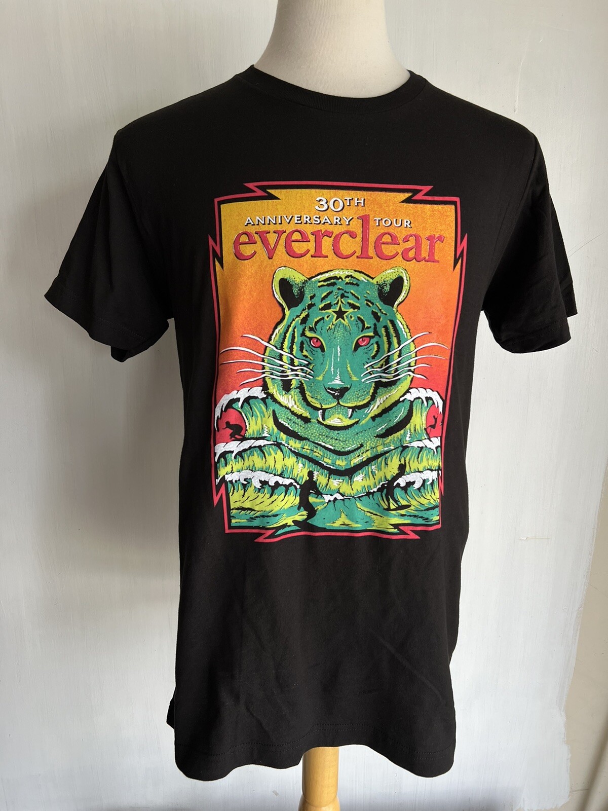 EVERCLEAR (2023) Official 30th Anniversary Tour Dates 90s Band T-Shirt Sz Small