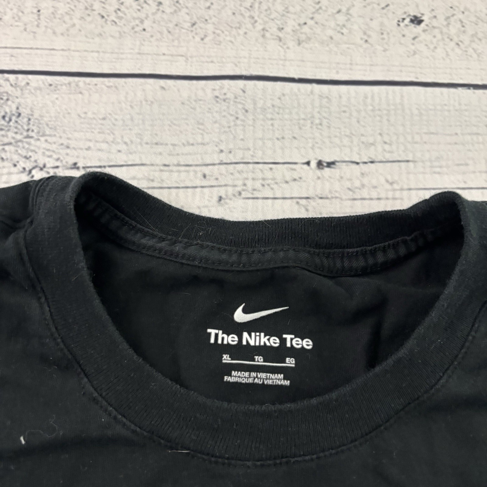 Nike Tiger Woods Short Sleeve Golf T Shirt Men&rsquo;s XL Black Headcover