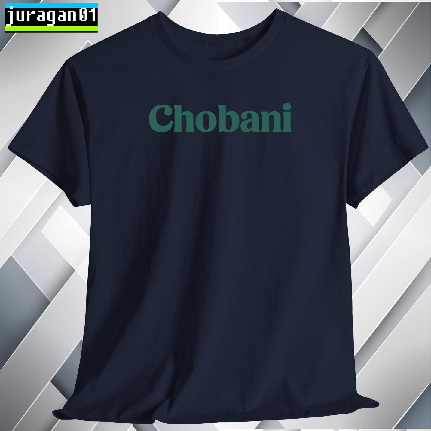 Chobani Greek Yogurt T-Shirt Logo Black/Gray/Blue/Red/White S to 5XL Made in USA