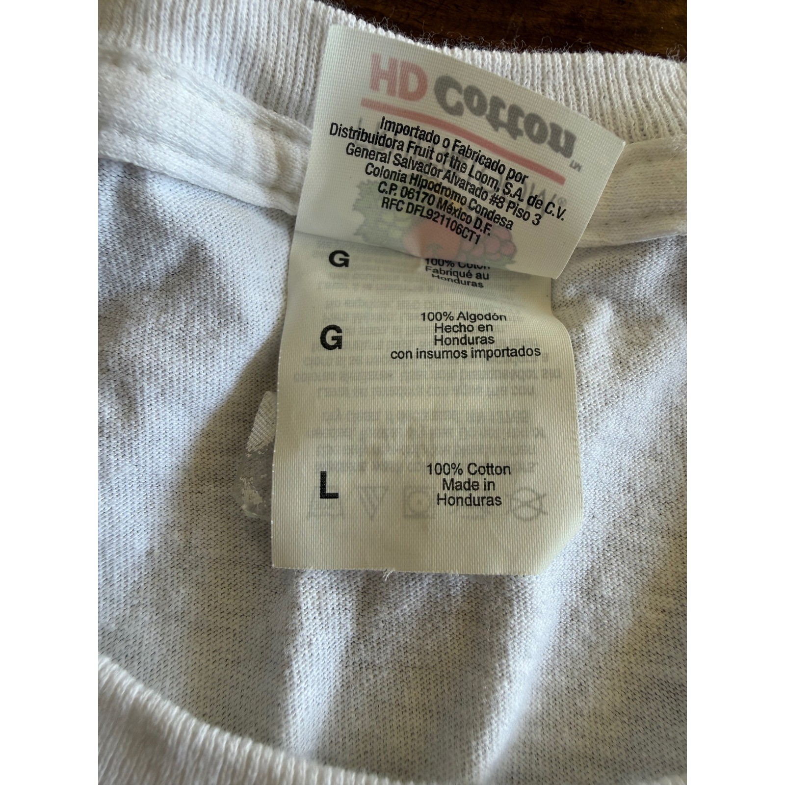 Michigan Lottery T-Shirt Mens LG White Fruit of the Loom HD Cotton Graphic Tee
