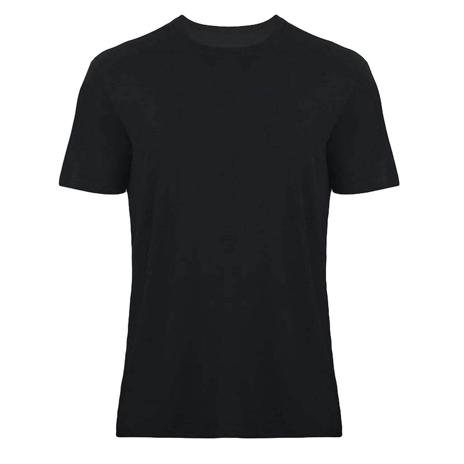 Premium T-Shirts for Men Rayon Made from Bamboo Crewneck Undershirt Tees Moistur