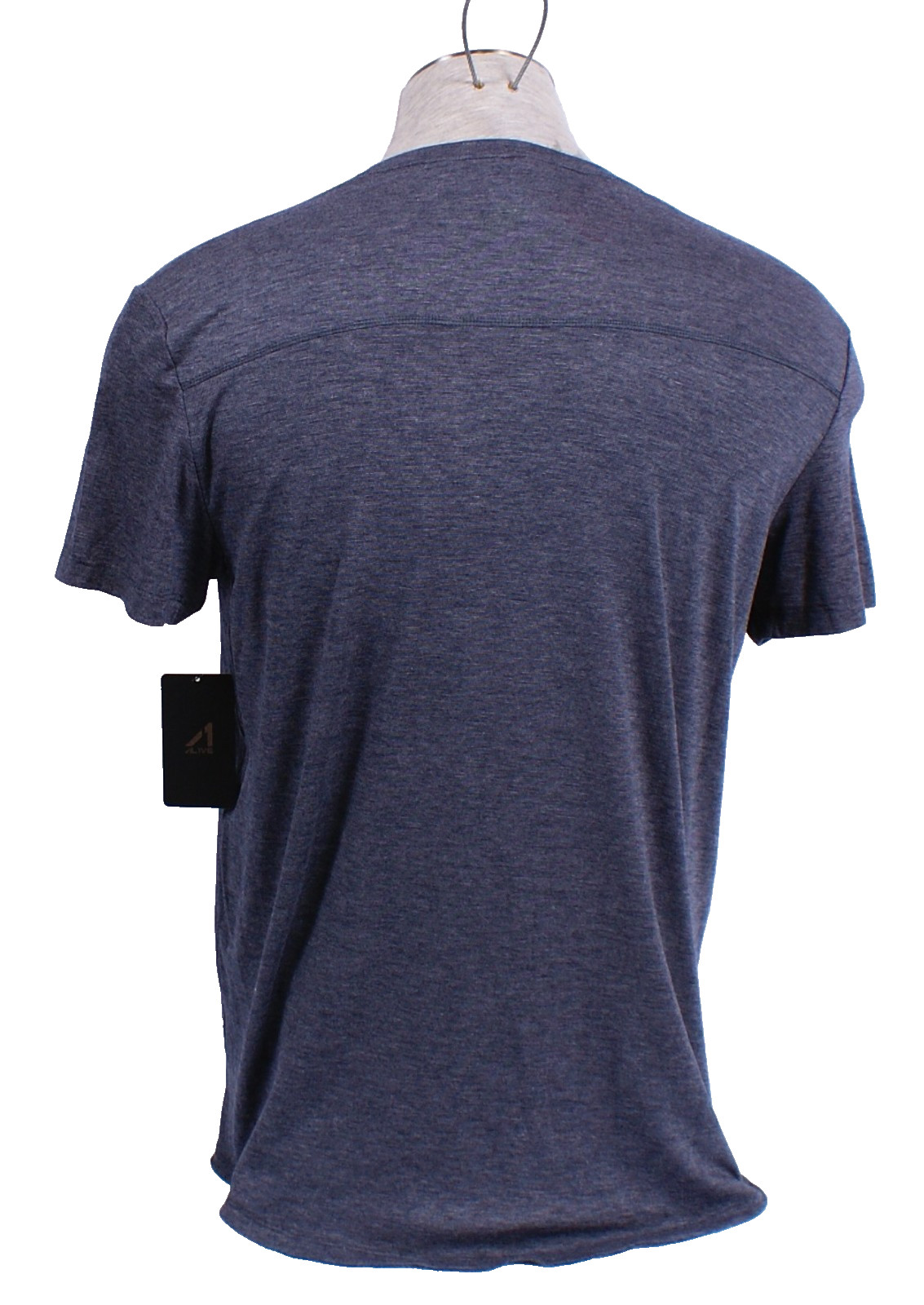 Alive Men&rsquo;s L Black Heather Short Sleeve Quick Dry Athletic Shirt Wicking