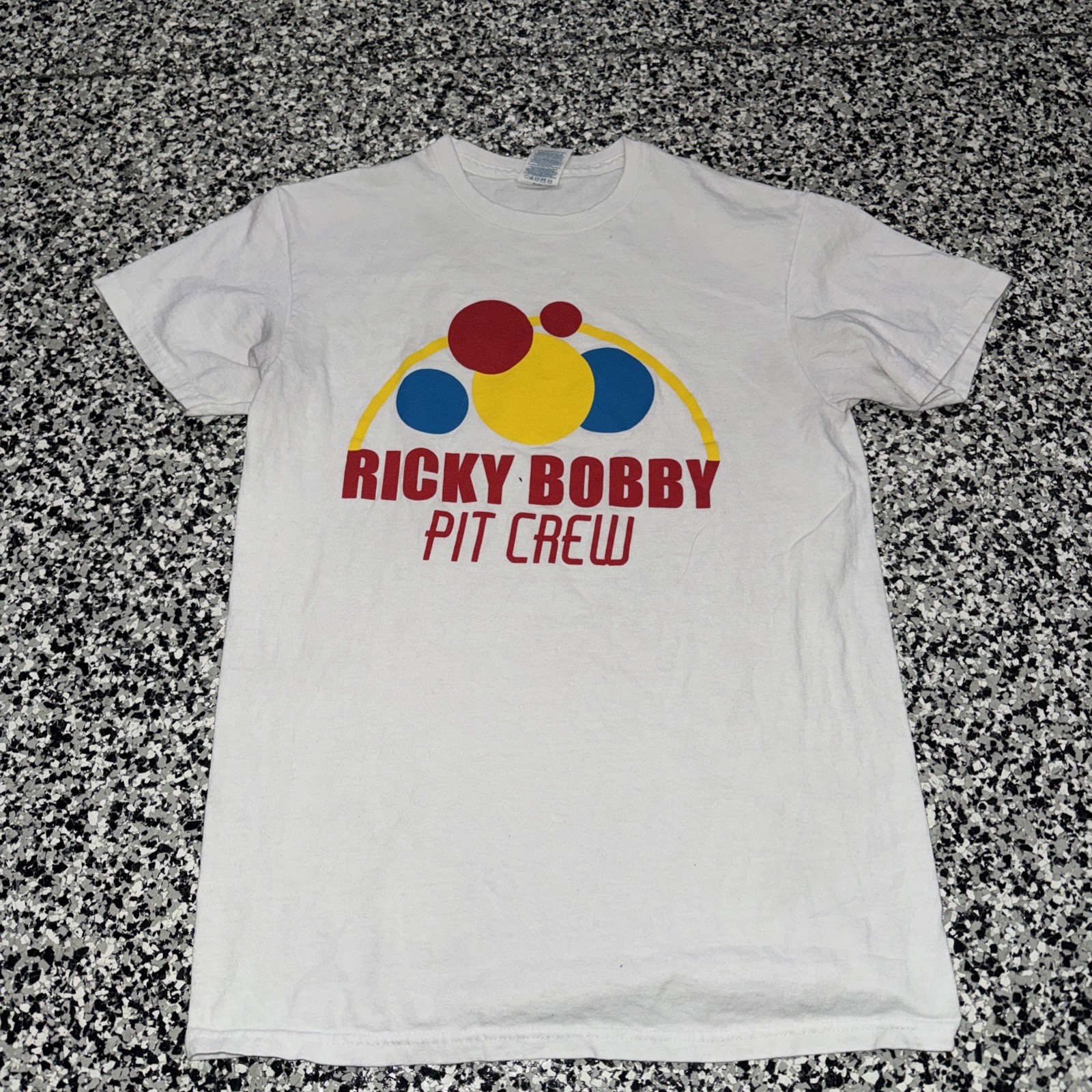Ricky Bobby Pit Crew Talladega Nights Men&rsquo;s White Size S