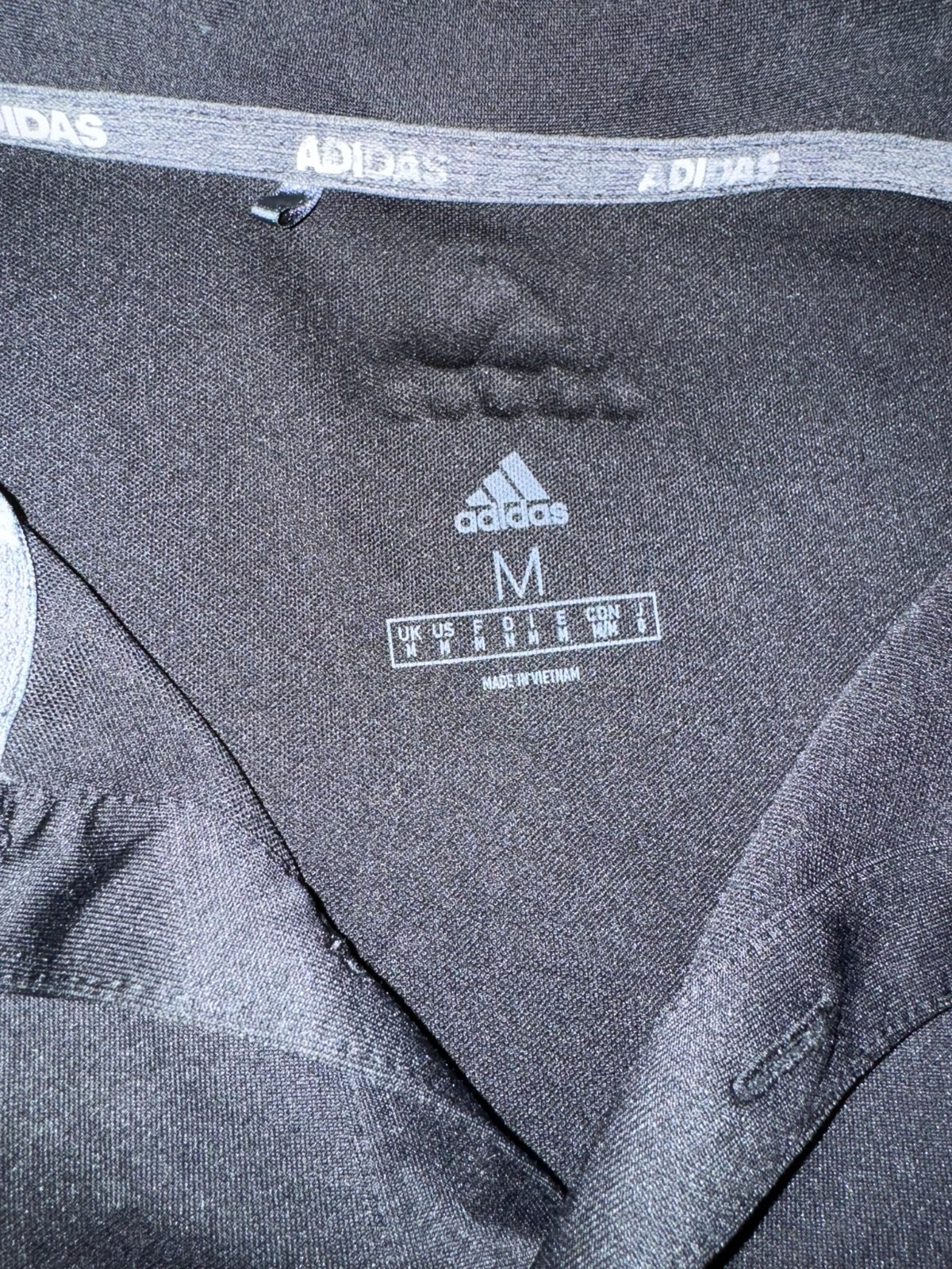 Los Angeles Kings Adidas Climate NHL Pro Collection Polo T Shirt Medium Black