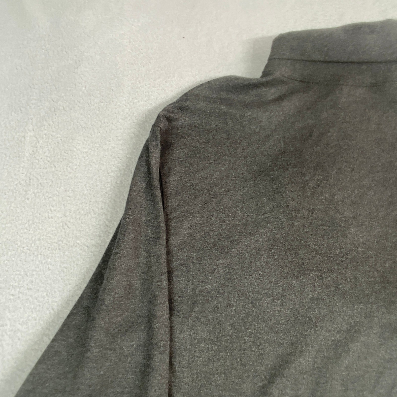 Roundtree & Yorke Mens XL Seamless Neck Turtleneck Shirt Long Sleeve Grey New
