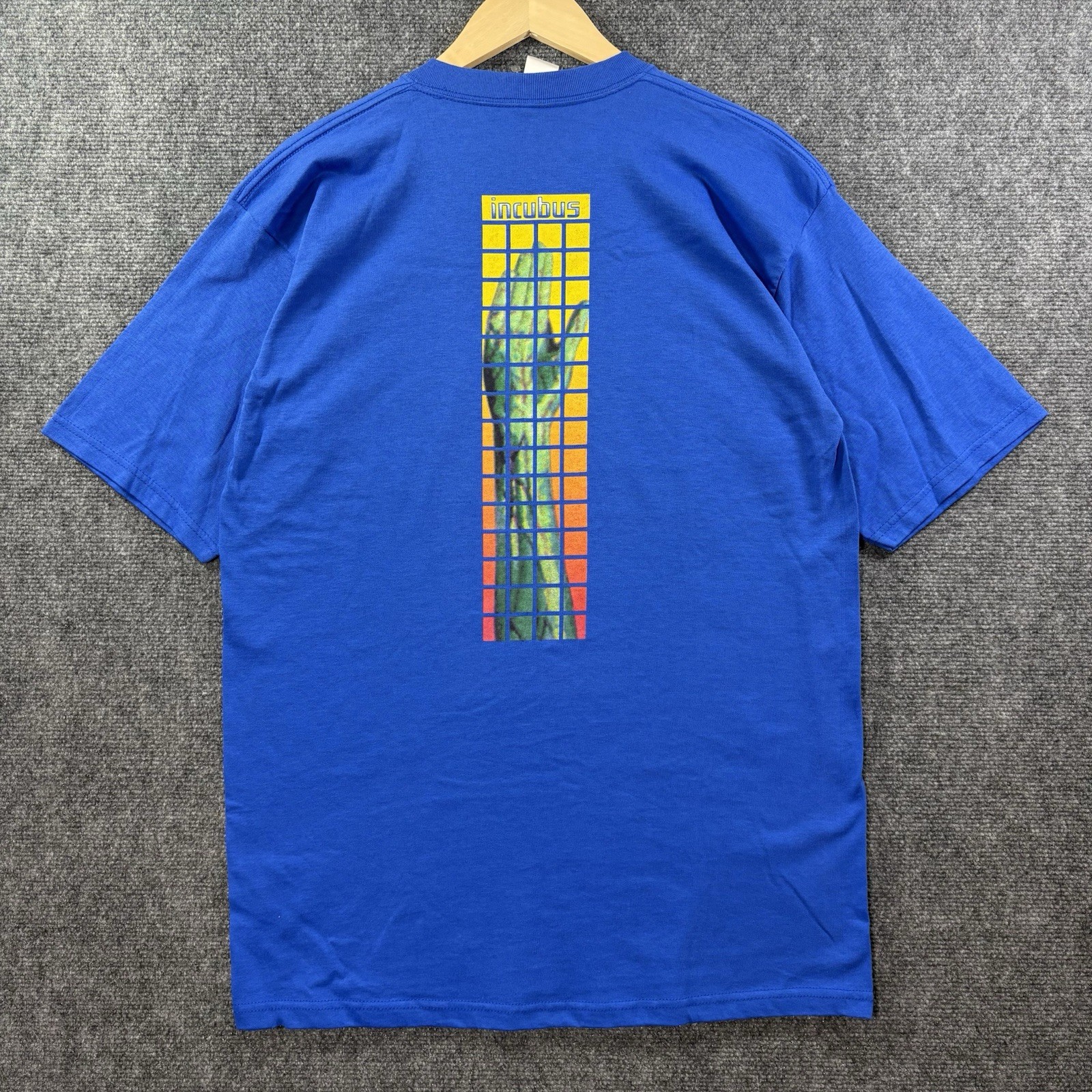 VTG 2001 INCUBUS Band T-Shirt Men’s L Blue Morning View Make Yourself DEADSTOCK