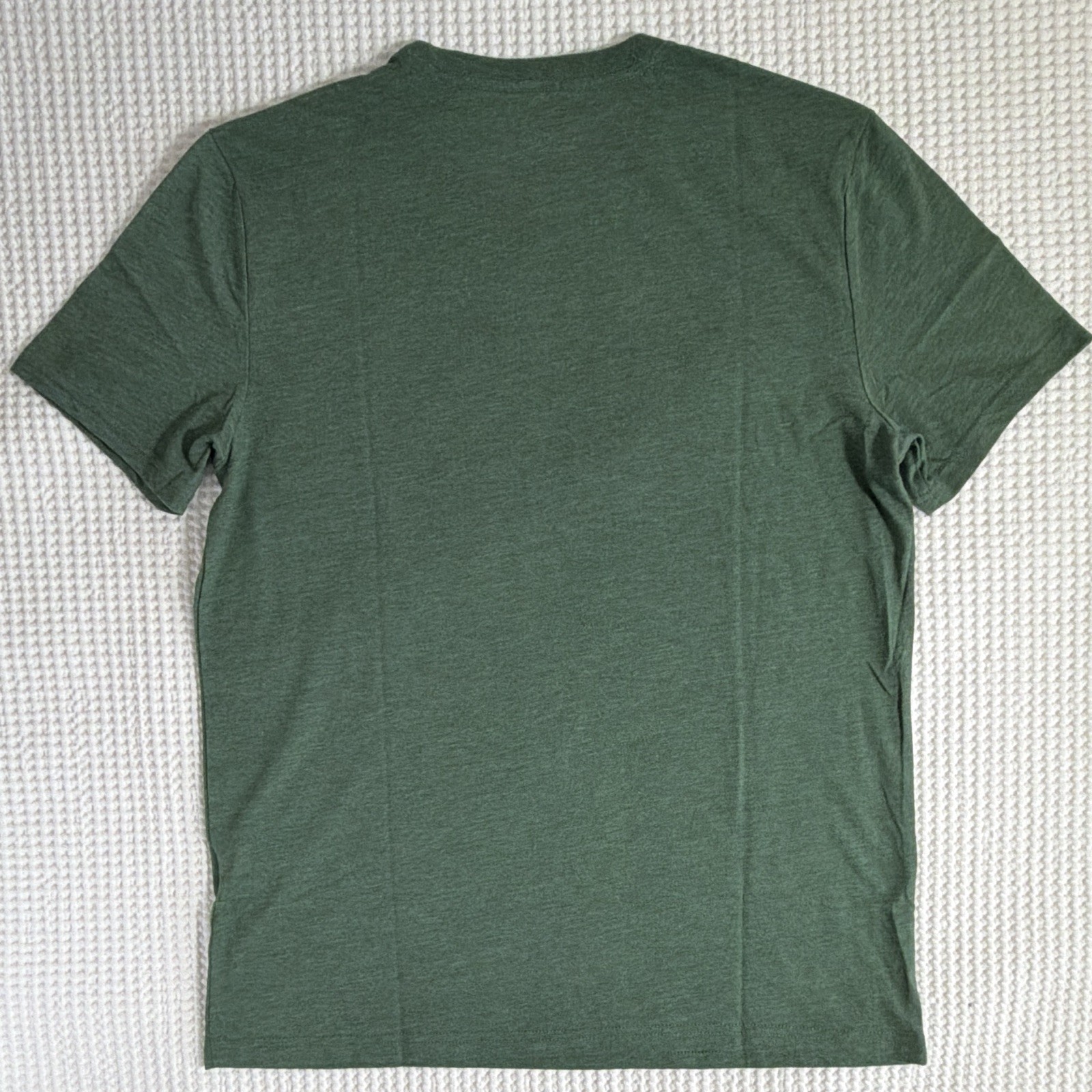 Lucky Brand Men’s Green Graphic Print Crew Neck Short Sleeve Cotton Knit M