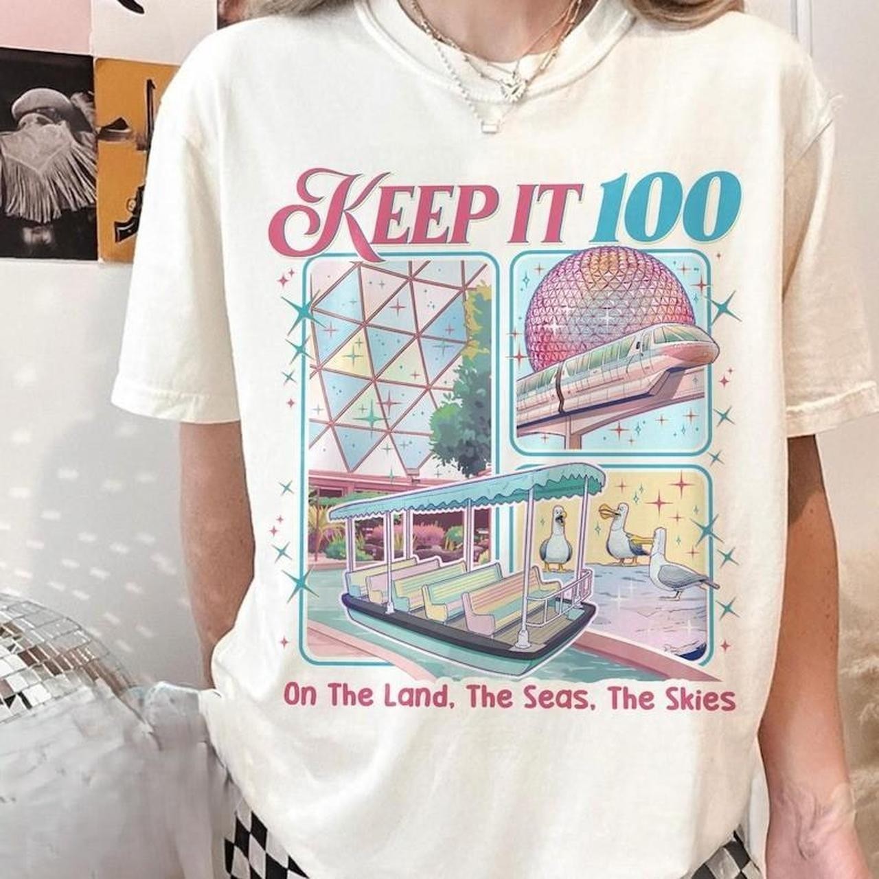 The Land The Seas The Skies T shirt