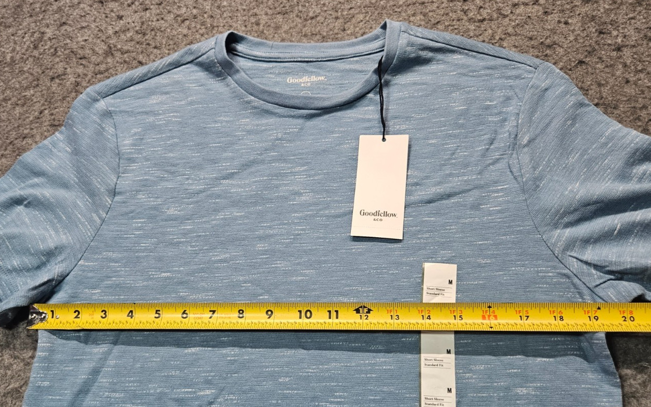 Goodfellow & Co. blue t-shirt men/teens size Medium NWT