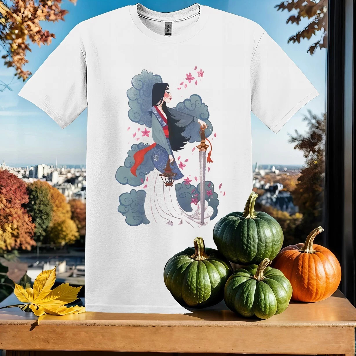 Disney Mulan Half Happy T-shirt Men Women Unisex