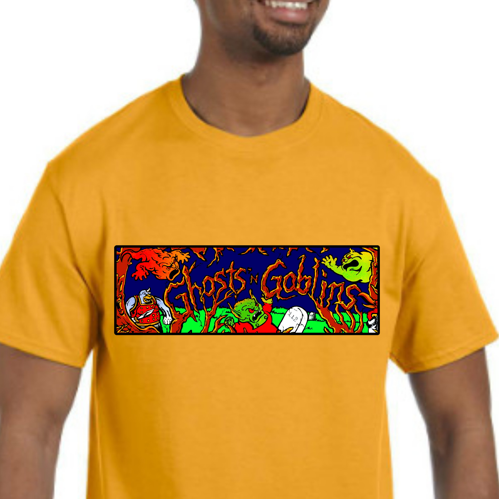 Ghosts &lsquo;n Goblins T-Shirt NEW *Pick your color & size* retro video arcade game