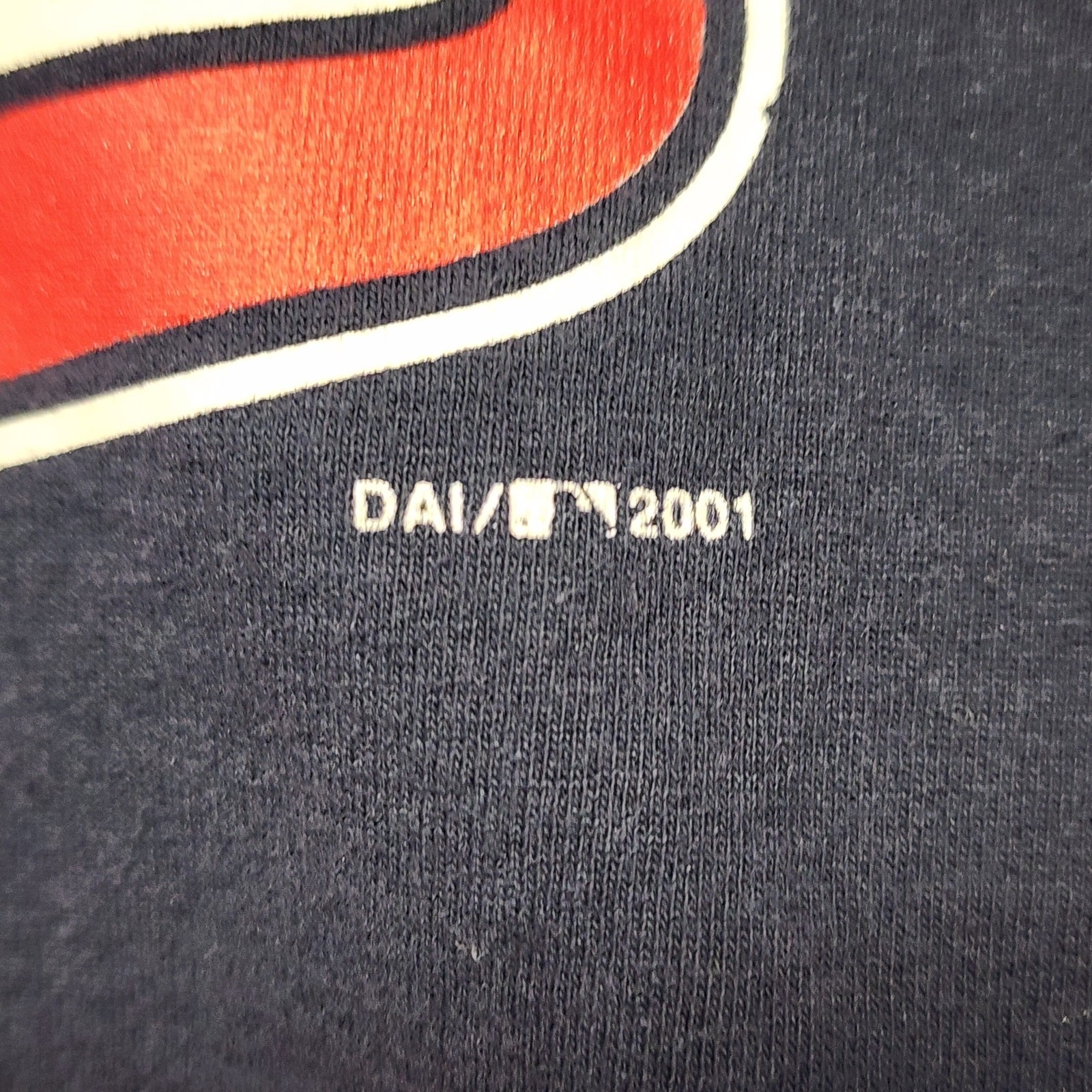 Cleveland Indians Omar Vizquel 13 T Shirt 2001 True Fan XL MLB Baseball Tee Vtg