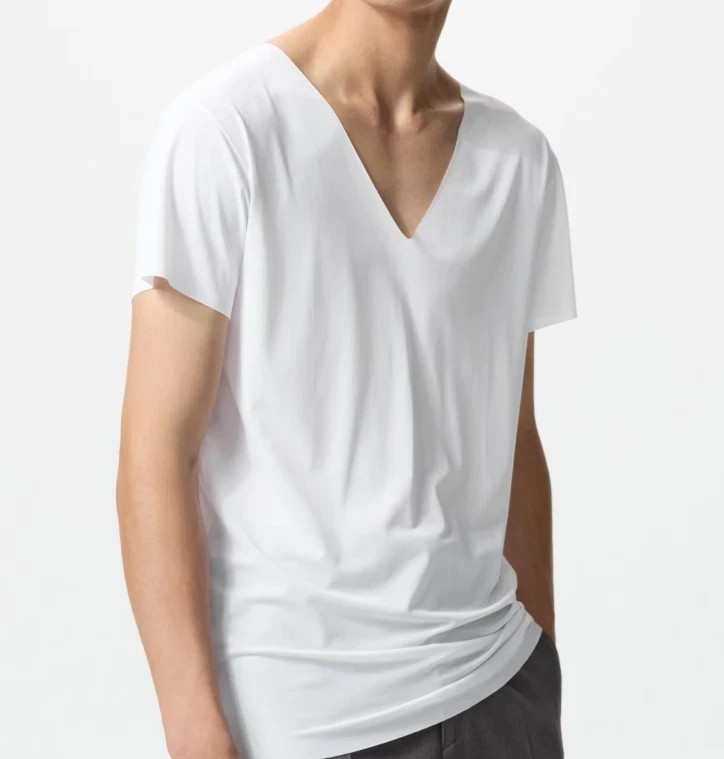 UNIQLO AIRism Deodorant Mesh V-Neck T-Shirt Men’s 5-piece set