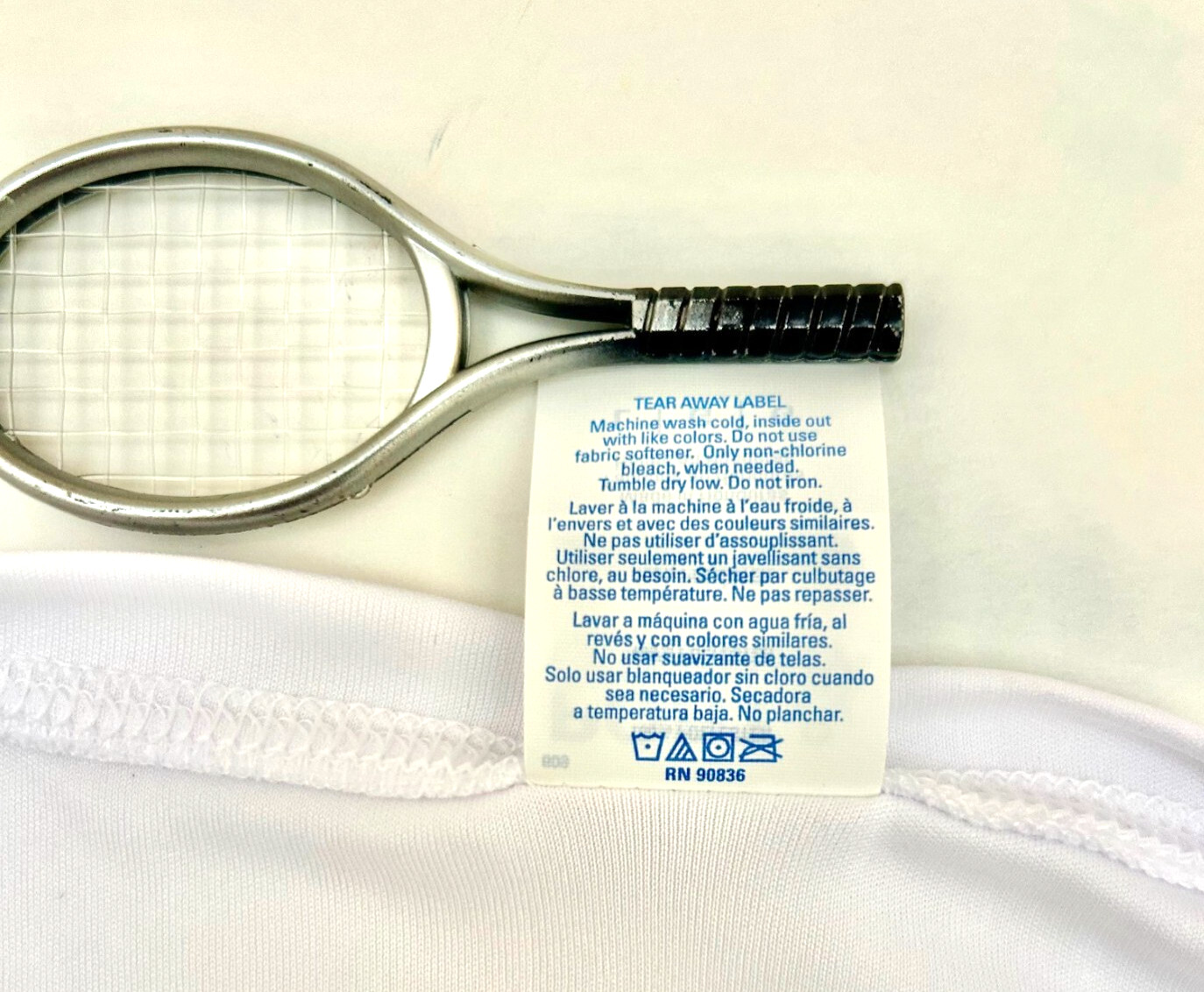 French Roland Garros Tribute « LS » T&rsquo;s UPF50, Wicking, 3.8oz, 100% Poly Limited