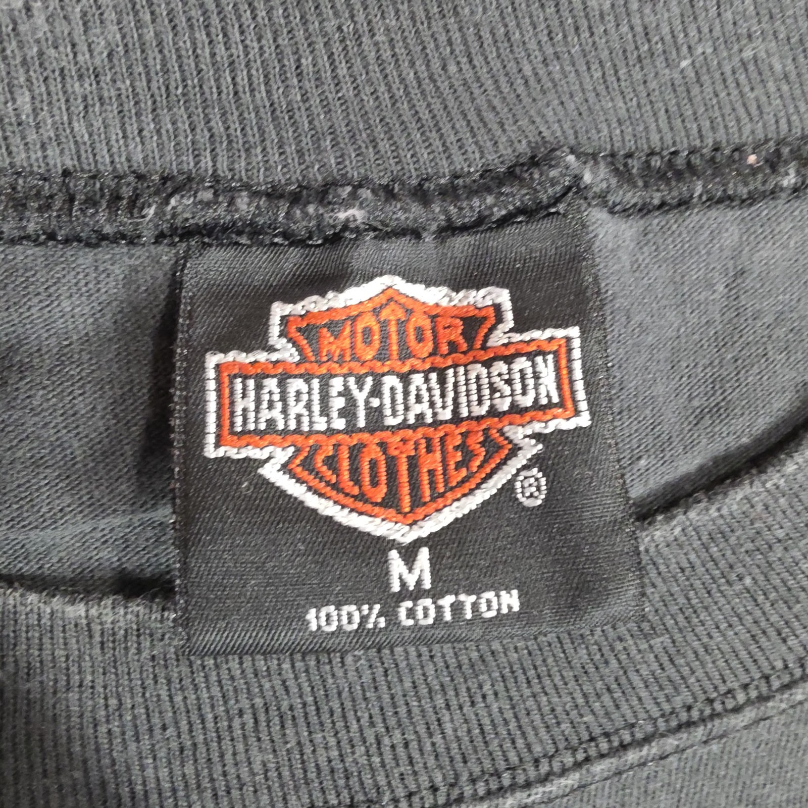 Vintage Harley Davidson T-Shirt Mens Medium Two Tone Kegels Milwaukee Wisconsin