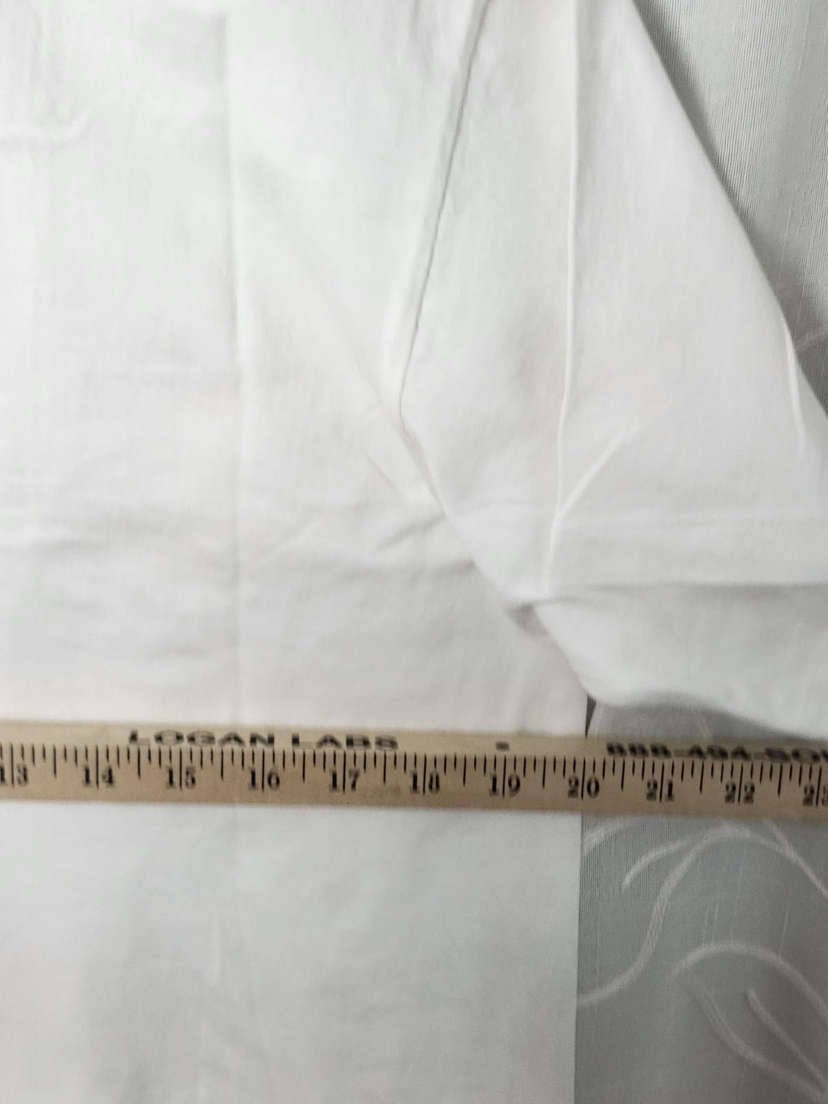 Vintage Jockey Plain White Tee Shirt Men Large Single Stitch set of 2