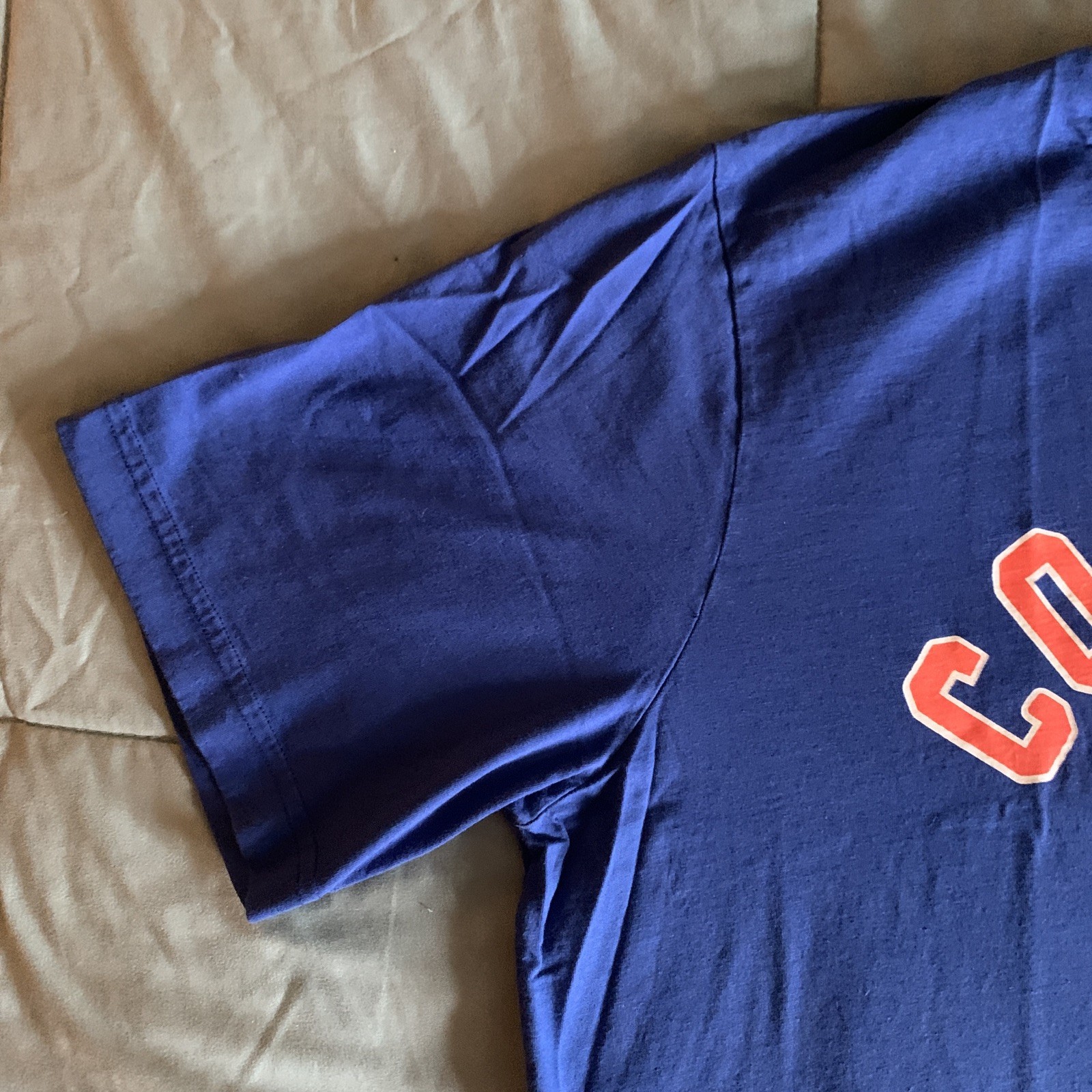Converse Blue & Orange T-Shirt Size Medium Made In Italy