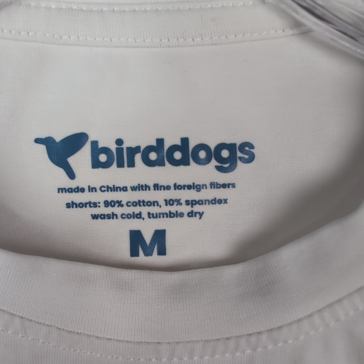 Birddogs April Big American Cannons 1776 Short Sleeve Tee Shirt White Size M