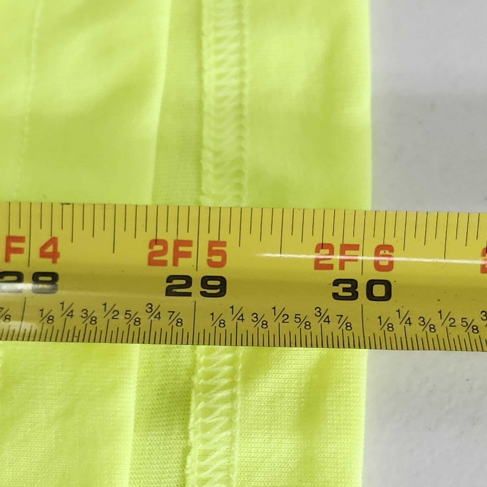 Men&rsquo;s T-Shirt Size 3XL Neon Yellow Long Sleeve Athletic Works Moisture Wicking