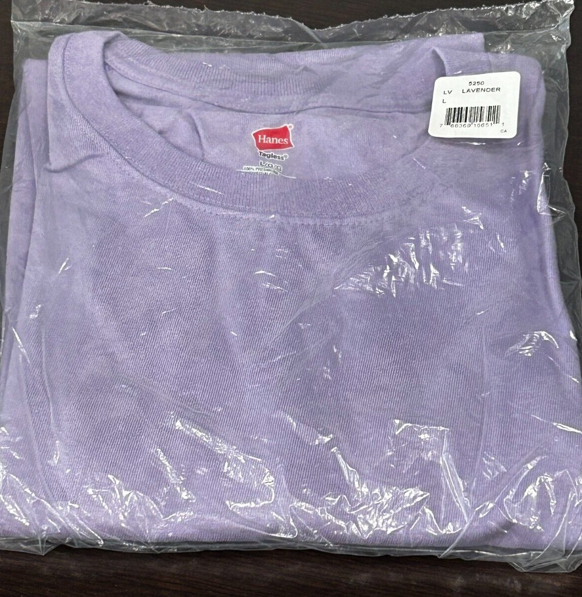 Hanes Tagless 100% Preshrunk Cotton Men&rsquo;s Size Large Tee Shirts Many Colors