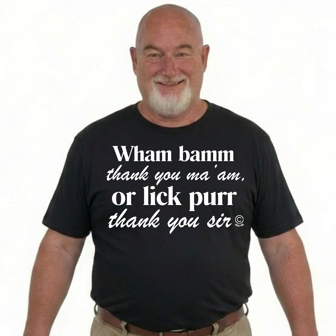 Kev&rsquo;s Cruising Shirt – 100% Cotton – Multi Colours – Wham Bamm thank you Ma&rsquo;am