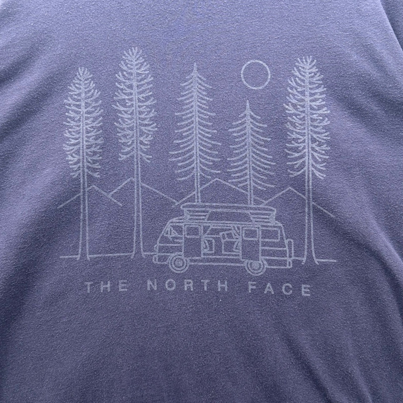 The North Face Mens Shirt Medium Graphic Everyday Casual Camp Travel Roadtrip